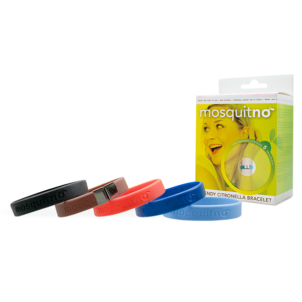 MosquitNo Náramky Klasik - 5 ks