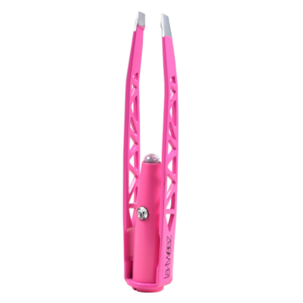 ECO pinzeta s prvky Swarovski růžová