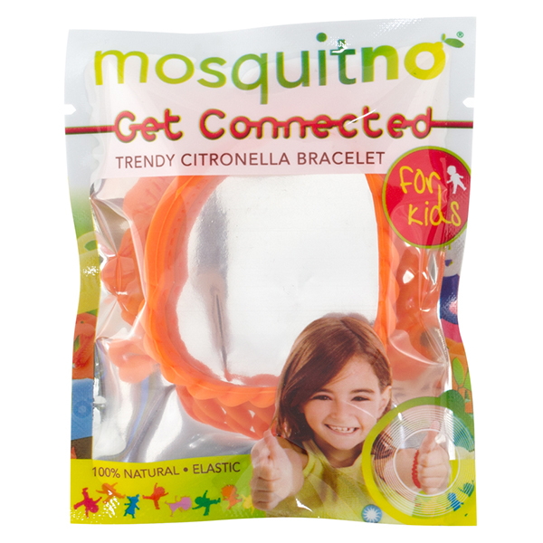 MosquitNo Stylový náramek s citronelovou vůní – pro děti